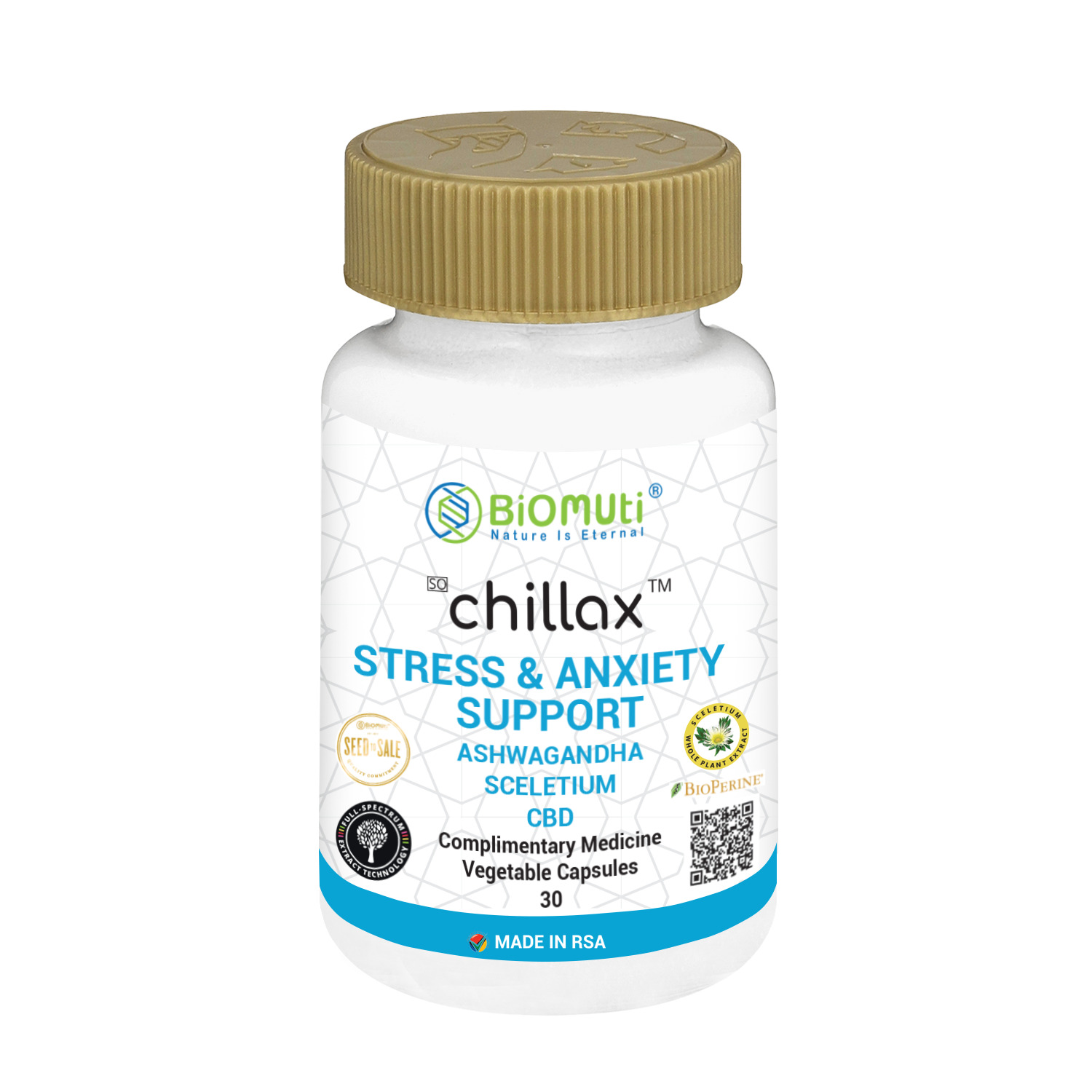 BIOMUTI Chillax – Stress & Anxiety Support